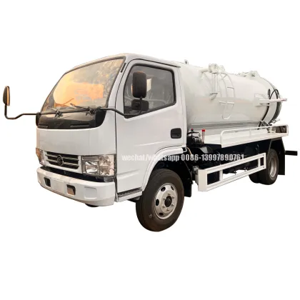 CLW Cheap Small 3m³ Suction Sewage Truck