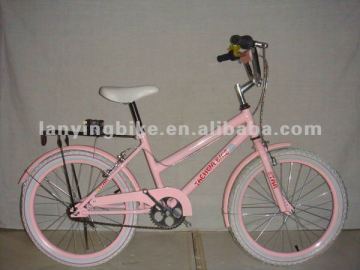 20 inch pink color girls Children kids bike Bicycle with back seat