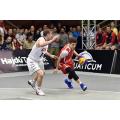 FIBA 3x3 zugelassener Basketball -Sportfliesen im Innen- und Outdoor Offizielle FIBA ​​3x3 Court