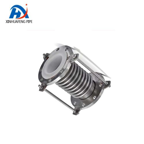 Smooth Surface Stainless Steel PTFE Bellow Expansion Joint