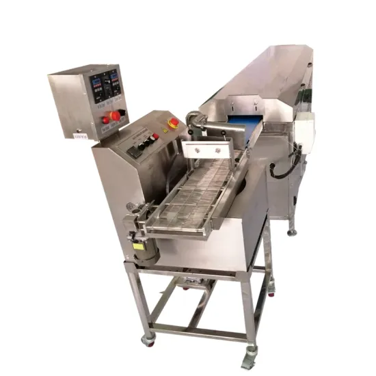 Easy Operation Small Automatic Chocolate Enrobing Machine