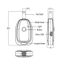 IP67 مفتاح Bluetooth مصباح الصوت القابل لإعادة الشحن