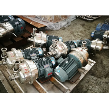 مضخة نقل طرد مركزي عالية السرعة من الفولاذ المقاوم للصدأ