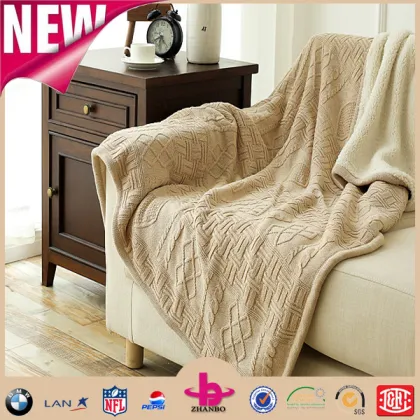 Eco-friendly soft feel 100% polyester mexican blanket