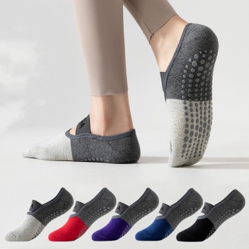 Borong Low Cut Anti-Slip Yoga Socks for Women