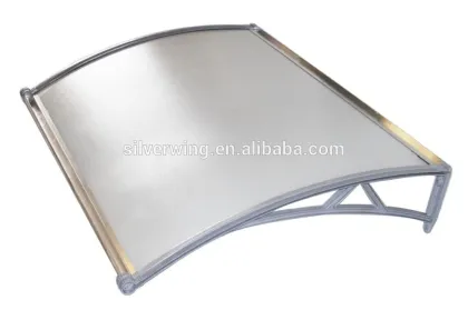French awning Plastic cover awning waterproof awning window