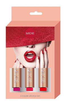 3 Color Lipstick Set