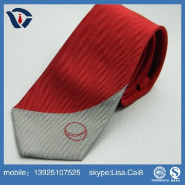Famous Brand custom made company/school neck tie with logo