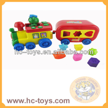 Train with music and block set