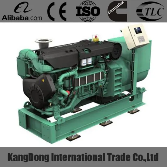 200kva/160kw marine generator set powered by volvo penta marine engine
