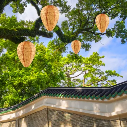 Waterproof Wasp Nest Decoy Lantern for Insect Control