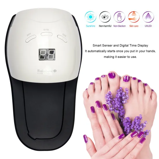 New design 48w powerful nail dryer uv led curing nail lamp