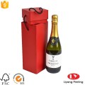 Hot custom wine packaging box with handle