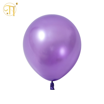 Pearl Dark Purple Latex Balloons for party decoration