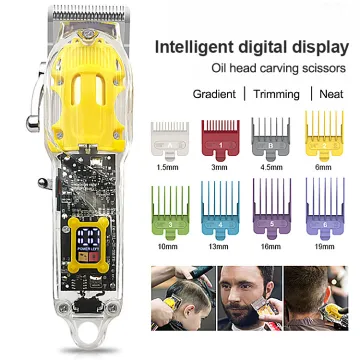 Cordless Electric Hair Clippers with LED Display - Hot Sale Hair Trimmer