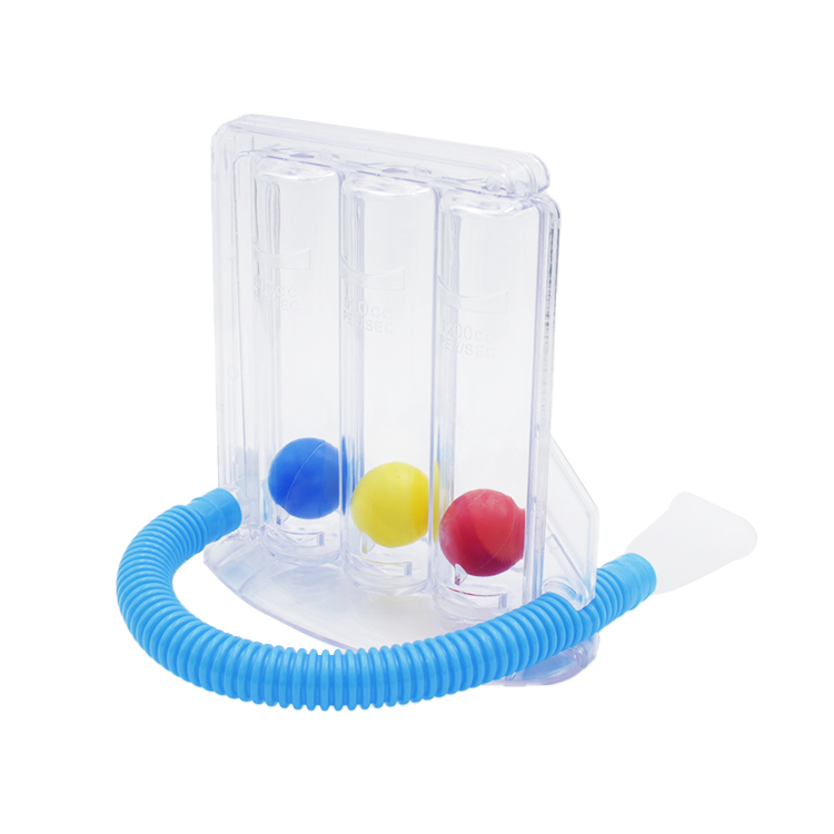 Three ball spirometer