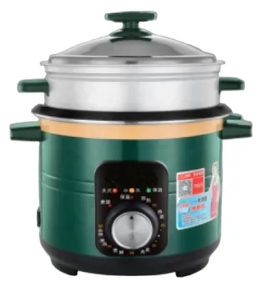 3L Treasure Green Electric Rice Cooker - Professional Manufacturers Home Cooking Appliance Kitchen Equipment