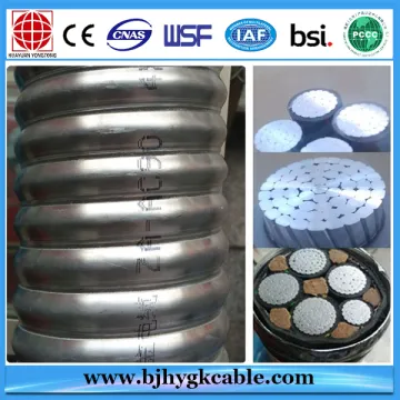 Aluminum Alloy Conductor XLPE Insulated Steel Wire Armoured Power Cable