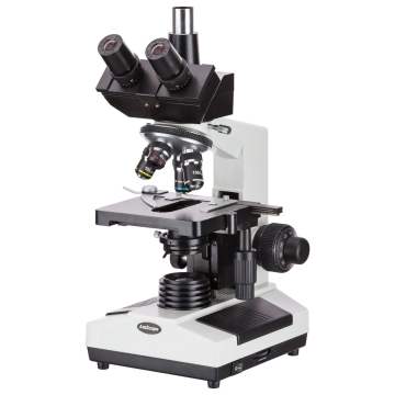 AMSCOPE 40x-2000X Τριφυλικό μικροσκόπιο αλογόνου με κάμερα USB 10MP