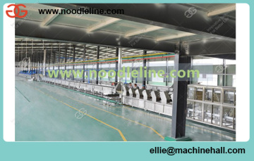 Automatic Fried Instant Noodles Production Line 60000bags/8h