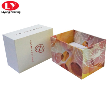 Rose Foil Stamp Gift Box For Power Accessories