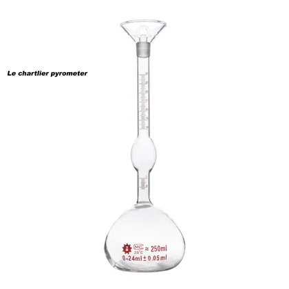 Le Chatelier Glass Flask Pyrometer