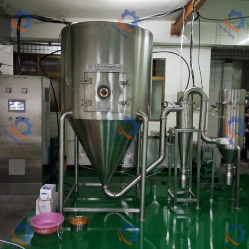 Semprotkan mesin kering dari resin asam urat