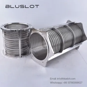 Various Wedge Wire Screen Basket Sizes for SEPCOM Screw Press Separator