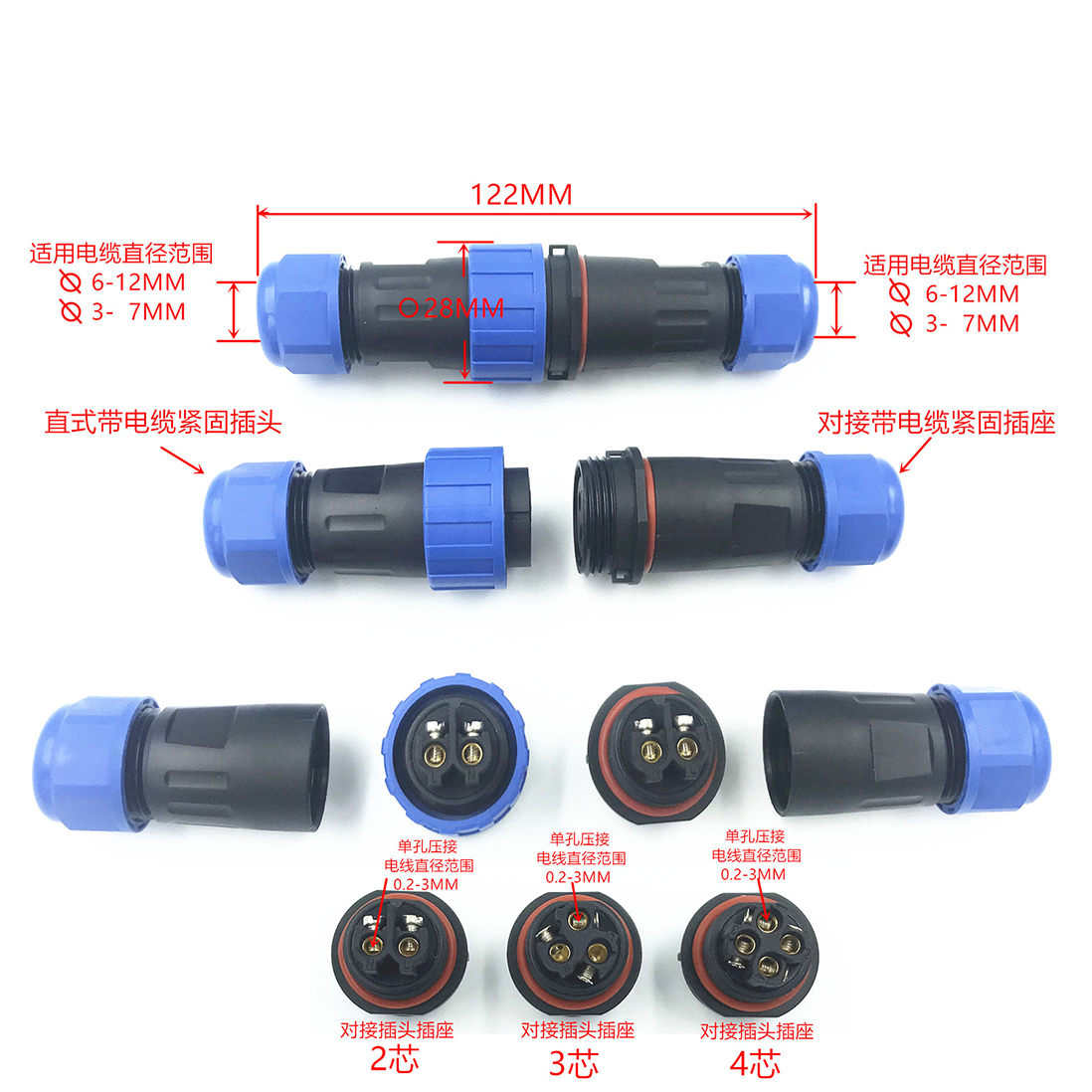 Aviation Plug and Socket Parameters-2