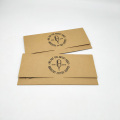 Recykling Brown Kraft Paper Gift Enfelope Custom Folder