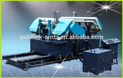 Automotive axle housing cut band saw machine