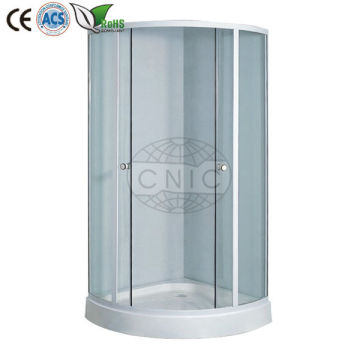 easy clean glass walk-in shower enclosure