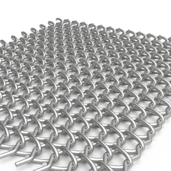 Architectural Cascade Stainless Steel Brass Aluminum Alloy Metal Coil Curtain 15mm-2.0mm