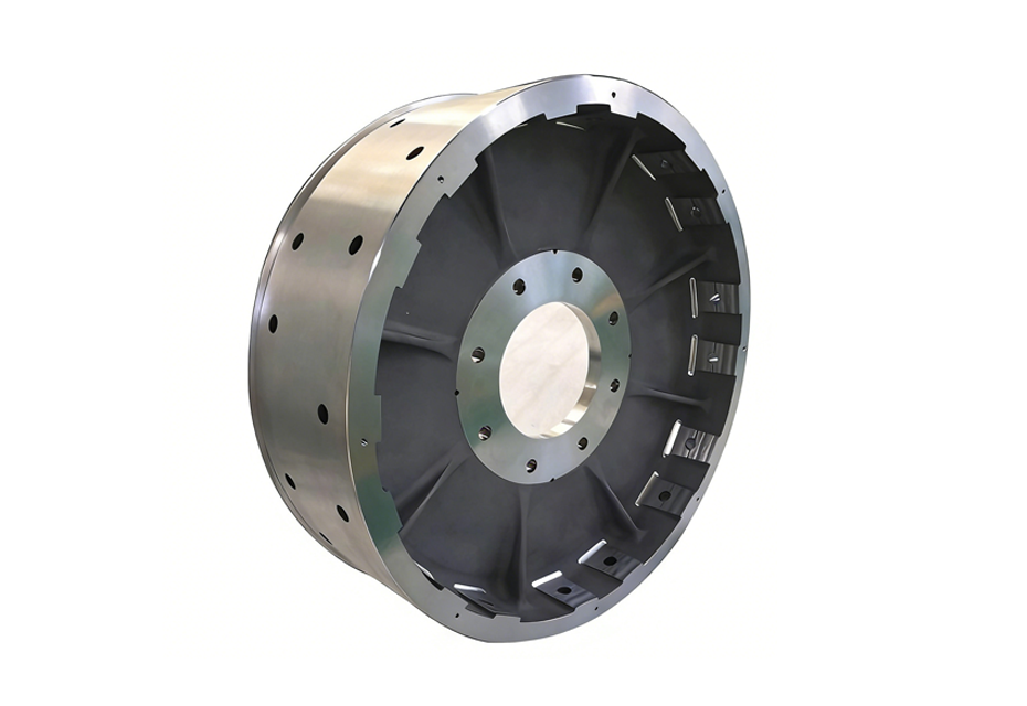 алюминиевая ступица крыльчатки вентилятора рельсовой трансмиссии rail transmission fan aluminum impeller hub