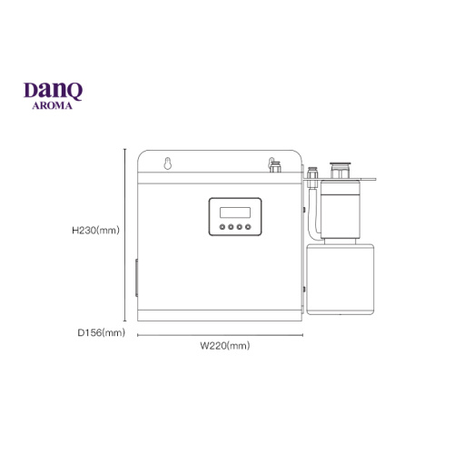 Commercial HAVC Aroma Diffuser Machine wall mounted