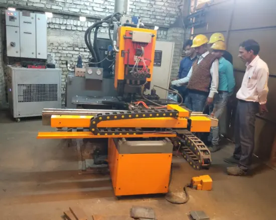 High Speed Steel Sheet Punching Marking Machine
