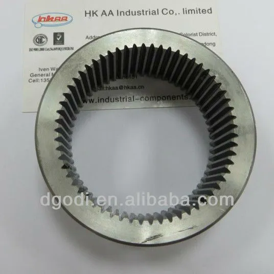 small pinion steel internal tooth ring gear