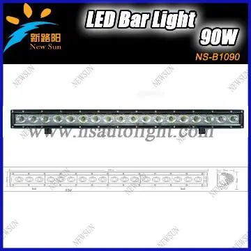 90W 29.5\'\' High performance Led light bar, Led bar lights