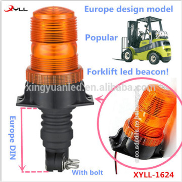 New Products auto Rotating light /Europe DIN Pole Mount amber warning beacon light/Buy Amber led Pole Mount light