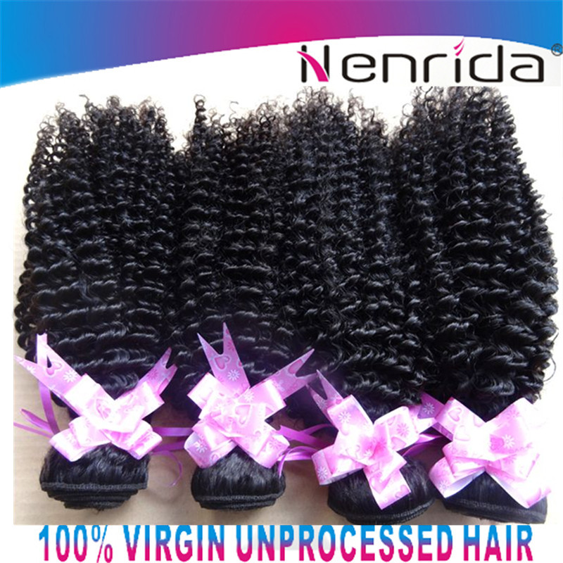 Fast Shipping Grade 6A 1b# Unprocessed Mongolian Kinky Curly Virgin Hair Weave Extension Afro Kinky Curly Human Hair 100g/PCS