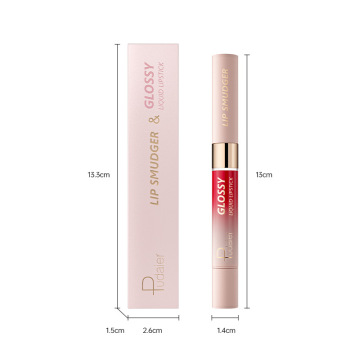 10 Color Dual Head Matte Lip Gloss Liquid Lipstick - Velvet Lip Gloss