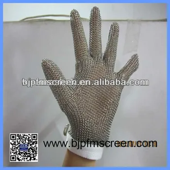 High Quality stainless steel chain mail gloves Industry Gloves