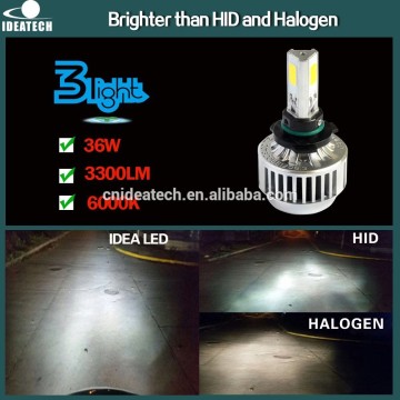 IDEA PATENT 36W 3300 9006 led car light