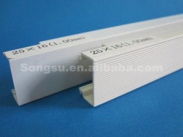 Latest product pvc rigid plastic duct 25x16mm