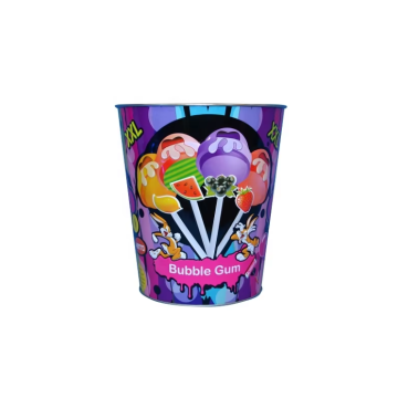 Bucket de palomitas de maíz de venta caliente de Dadi para Candy Lollipop