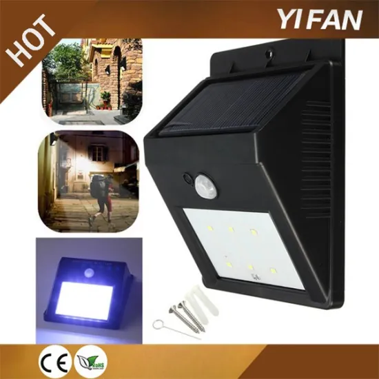 Multifunctional Bright Adjustable Solar Motion Sensor Light