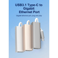 USB C 대 이더넷 어댑터 RJ45 1000Mbps LAN