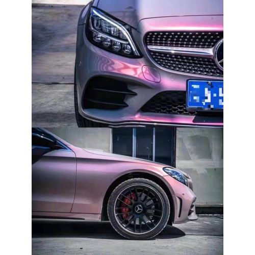 Magic Twin Candy Grey Purple Wrap Film