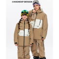 Children's Ski Suit Girls Work Clothes Thickened