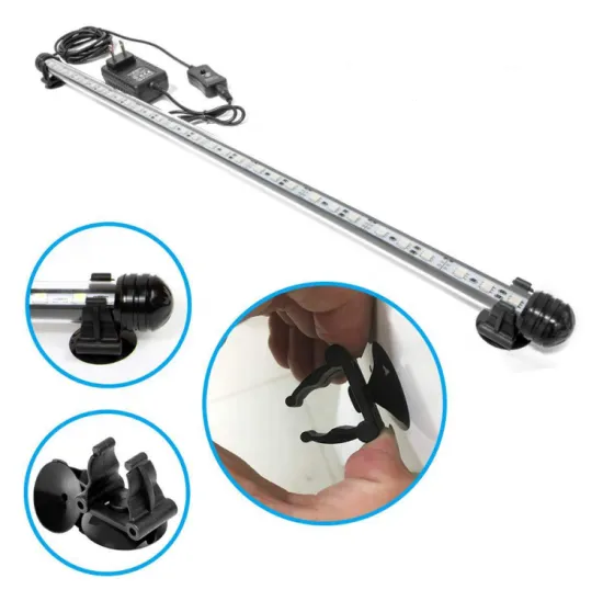 Waterproof RGB LED Aquarium Light for Fish Tanks with Remote Control